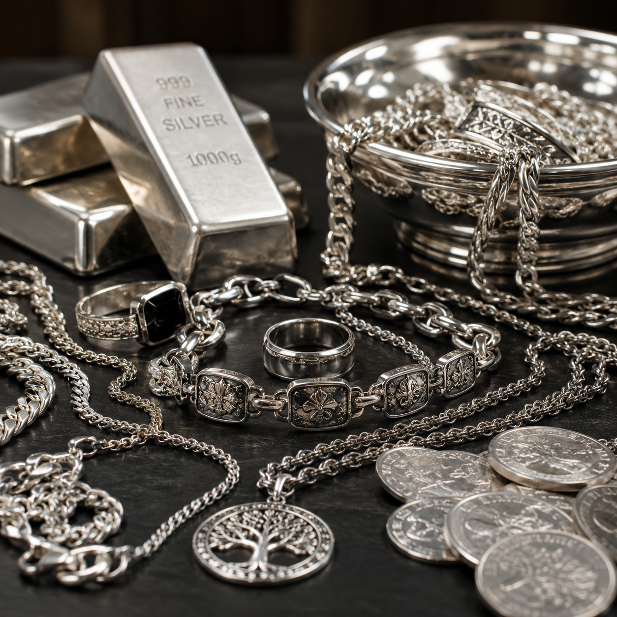 Compra de plata en Madrid – Oro España