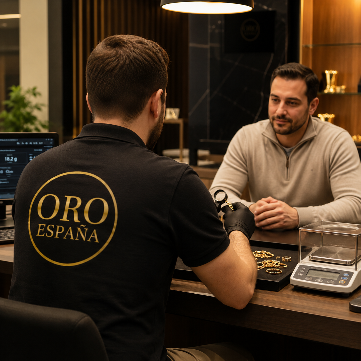 Tasación gratuita de oro en Moratalaz Madrid